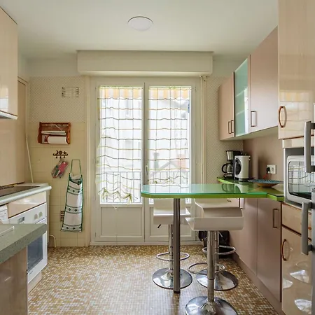 Familial Proche Plage Avec Balcon Et Parking, - Fr-1-2-432 * アンダイエ